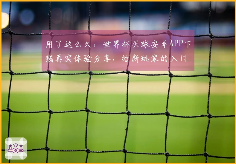用了这么久，世界杯买球安卓APP下载真实体验分享，给新玩家的入门指南